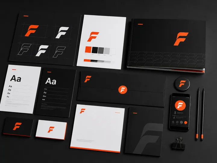 Logo & Brand Identity visual identity preview