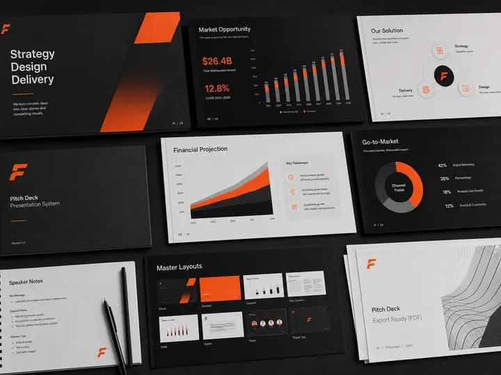 Presentation Slides visual identity preview